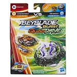 Pack de 2 toupies Beyblade Burst QuadDrive Stone Nemesis N7 Destruction Ifritor I7