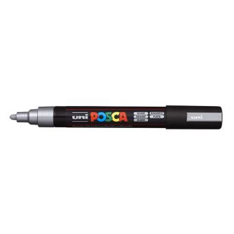 Marqueur Posca Uni-Ball PC5M Pointe moyenne Argent - 1