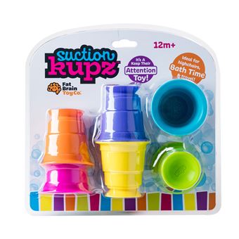 Jeu d'éveil Tomy Suction Kupz 6 gobelets ventouse