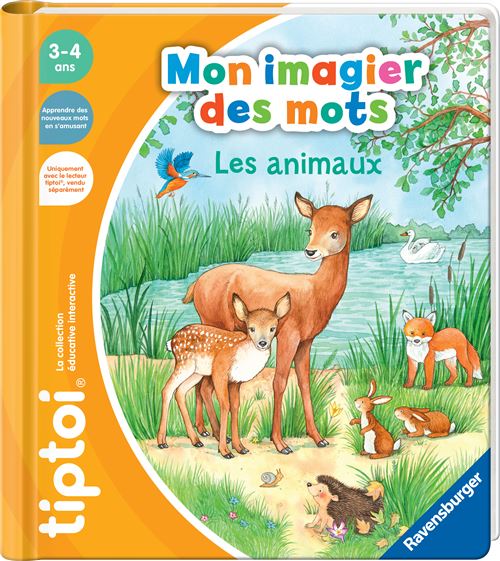 Jeu Éducatif Ravensburger Tiptoi Mon Imagier Des Mots Les Animaux