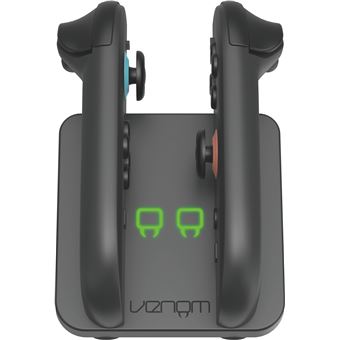 Station de charge double Venom Noir pour Joy-con Nintendo Switch 2