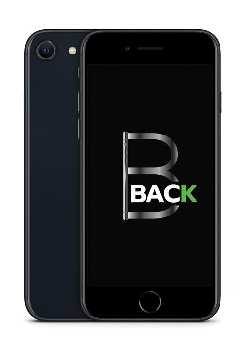 Apple iPhone SE 4,7 Double SIM 64 Go 2020 Noir Reconditionné Grade B Bback