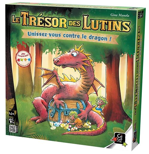 Gioco Cooperativo Gigamic – Il Tesoro Degli Gnomi (Le Trésor Des Lutins) – Francese