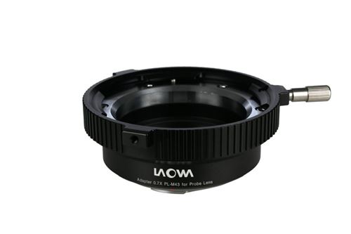 Bague d'adaptation réducteur de focale 0.7x Laowa pour objectif Probe monture PL sur boiter monture Micro 43