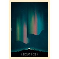 Affiche Sergeant Paper Sigur Ros 50x70 cm Edition limitée signée