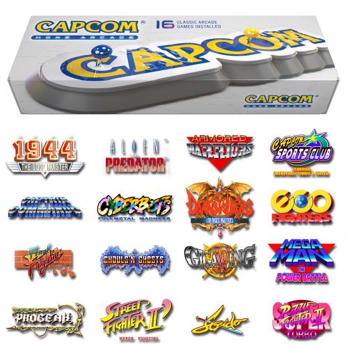Console Capcom Home Arcade – 16 Jeux Intégrés, Complète En Boîte (CIB)