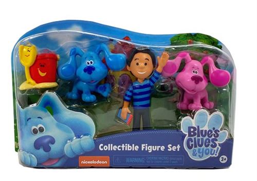 Coffret 4 figurines Blue’s Clues and You