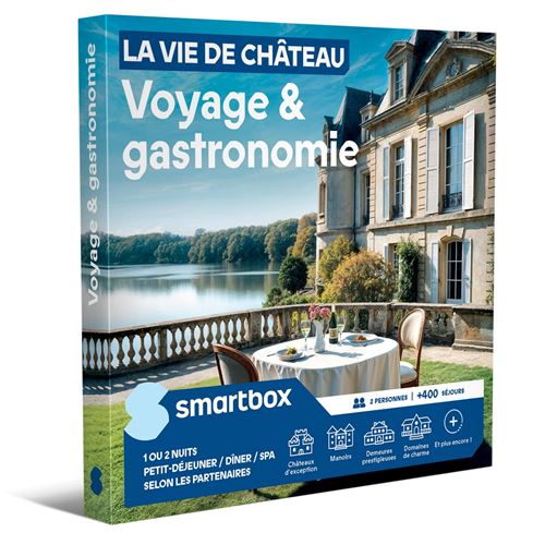 Coffret cadeau SmartBox La vie de Château Voyage gastronomie