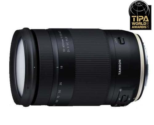 Objectif reflex Tamron 18-400mm f/3.5-6.3 Di II VC HLD noir pour Canon EF