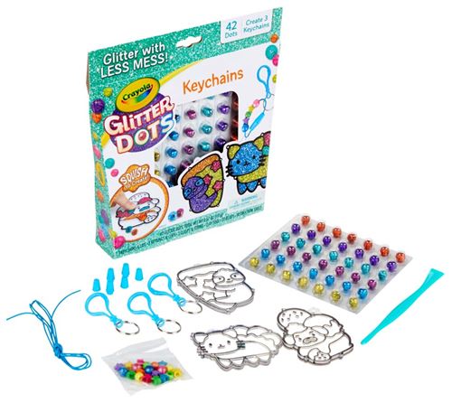 Kit créatif Goliath Glitter Dots Keychains