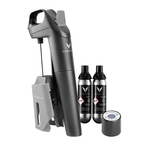Accessoire autour du vin Coravin™ Model Three Noir et Gris