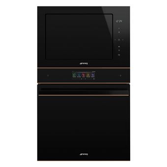 SMEG Micro ondes Combiné Encastrable FMI625CN 25 litres chaleur tournante