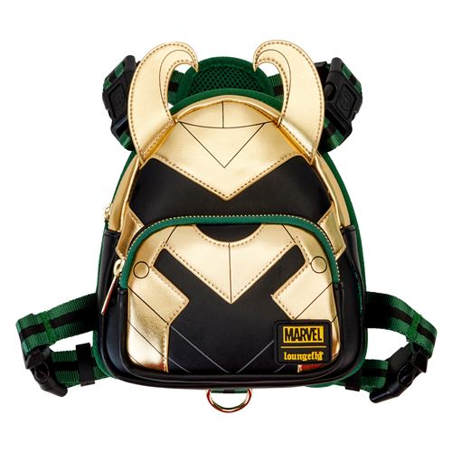 Meilleurs prix pour Mini Backpack Harness Funko LoungeFly Pets Marvel Loki Cosplay Taille S