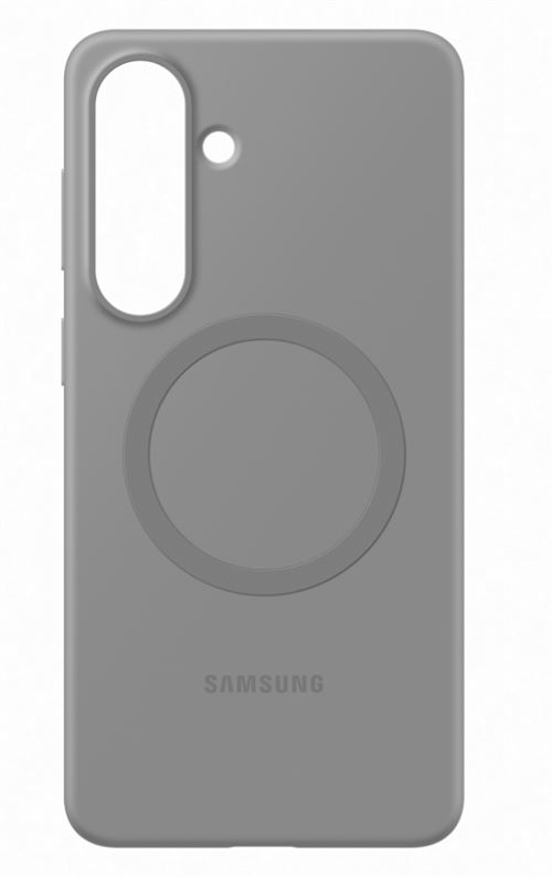 Coque en silicone Magnet Gris pour Samsung Galaxy S26+