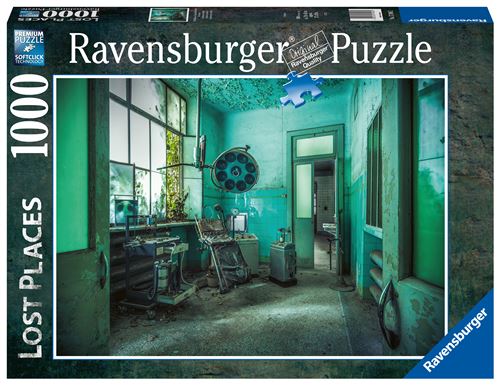 Puzzle Ravensburger L'hôpital psychiatrique Lost Places État correct - Ravensburger reconditionné disponible sur Fnac