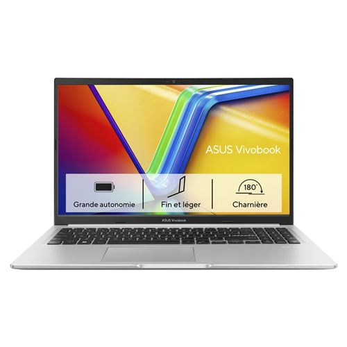 PC portable Asus Vivobook 15 M1502YA-BQ653W 15,6 FHD 60Hz AMD Ryzen™ 7 16 Go RAM 1 To SSD Gris