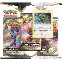 Coffret Pokémon Pins 4.5 3 boosters Modèle aléatoire - Carte à