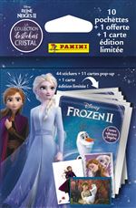 Blister de 11 pochettes Panini Frozen II Crystal