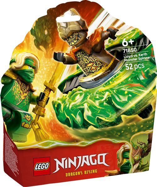 LEGO® Ninjago® 71850 Lloyd contre la toupie du monstre de la Terre