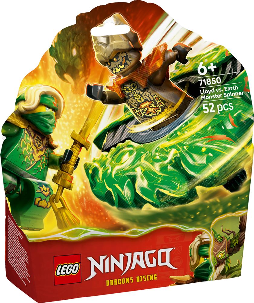 LEGO® Ninjago® 71850 Lloyd contre la toupie du monstre de la Terre ...