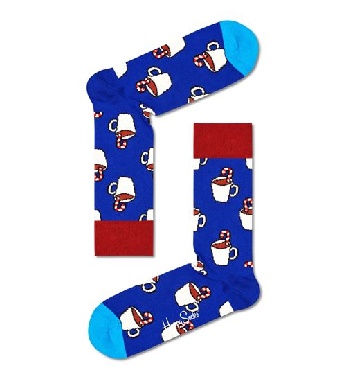 Chaussettes courtes Happy Socks Candy Cane Cocoa Taille 41-46