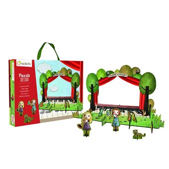 My Mandarine – Phénix 3D à Monter Dès 4 Ans, 16 Pièces En Carton épais, Construction Volume