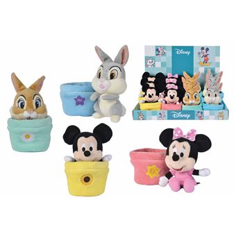 Personnage en peluche Disney Dans Pot 18 cm