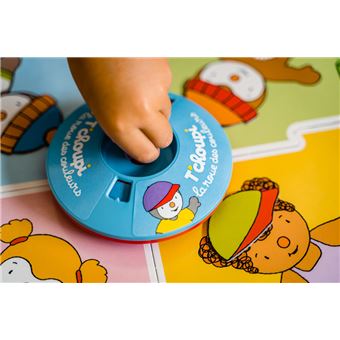 Jeu éducatif Nathan La roue des couleurs T'choupi