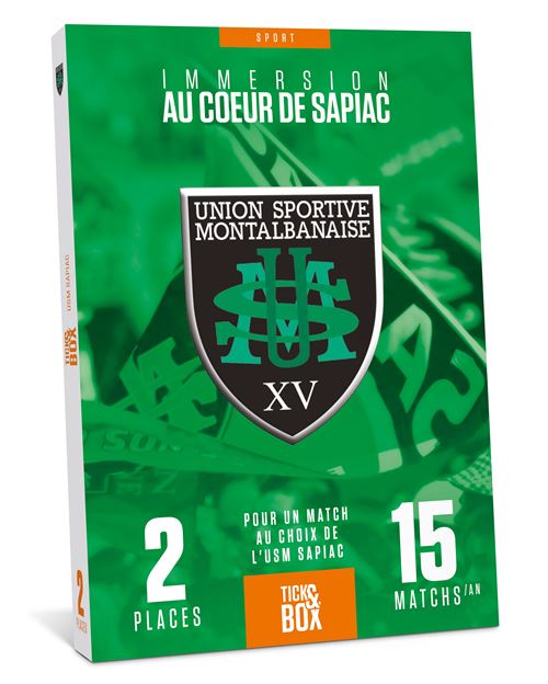 Coffret cadeau Ticknbox USM Sapiac