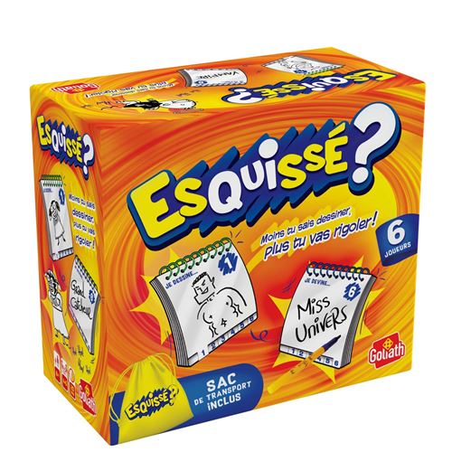 Jeu d’ambiance Goliath Esquissé Voyage