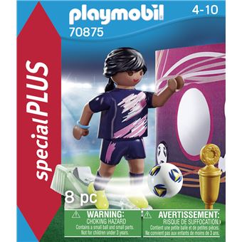 Playmobil Special Plus 70875 Joueuse de football