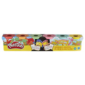 Pack de 6 à partager Play Doh Modèle aléatoire
