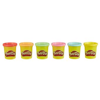 Pack de 6 à partager Play Doh Modèle aléatoire