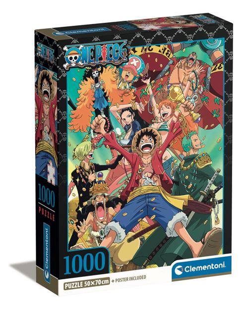 Puzzle 1000 pièces Clementoni One Piece