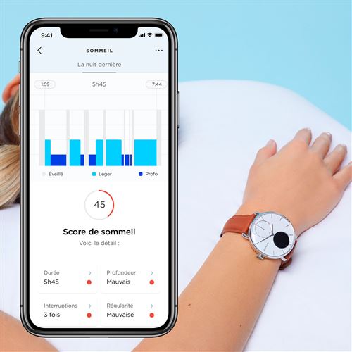 Withings best sale scanwatch fnac