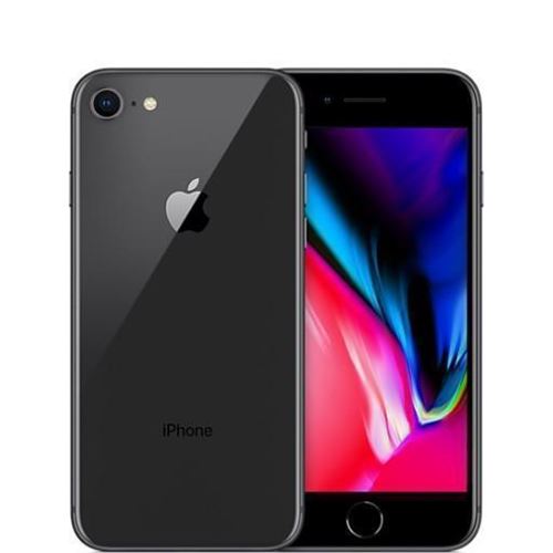 Apple iPhone 8 Dual SIM 64 GB Grijs A + Smartphone Refurbished