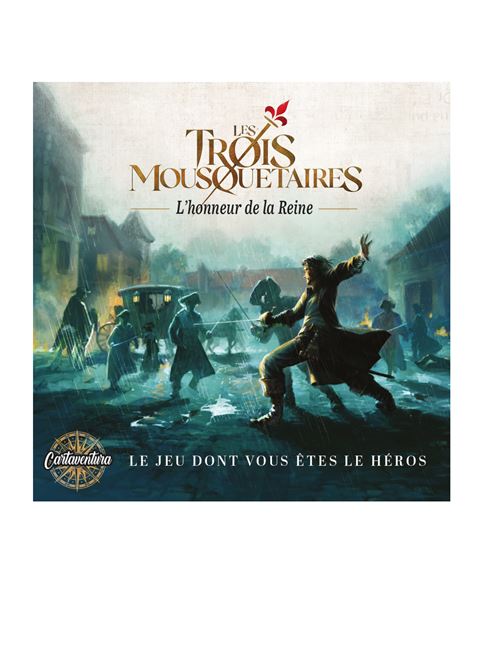 Jeu de rôles Blackrock Games Cartaventura Les Trois Mousquetaires ’honneur de la Reine