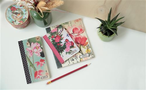 Exacompta 2110203E - Agenda De Bureau Gomargu 15 X 21 Cm Semainier Janvier à Décembre 2026 - Visuel ''la Vie