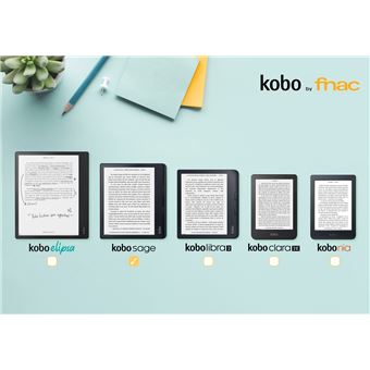 Liseuse eBook KOBO Sage - Noire 8'' 300p BT 32Go