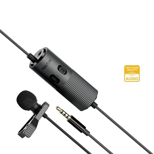 Microphone lavalier omnidirectionnel Godox LMS-60G Gris