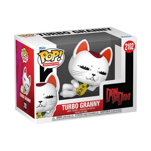 Dandadan Figurine POP! TurboGrannyCat 9 cm - vue 2