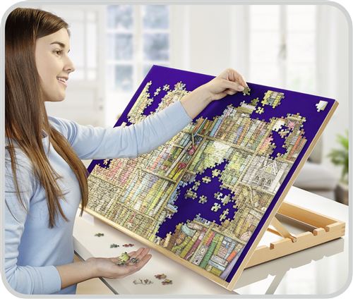 Mira Cadre en plastique pour puzzle 1000 pièces 48x68,5 cm - or