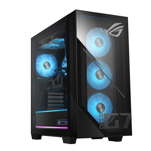 PC Gaming Asus ROG Desktop G700TF-7265KF104W Intel® Core™ Ultra 7 32 Go RAM 1 To SSD Nvidia GeForce RTX 5070Ti Prime Noir