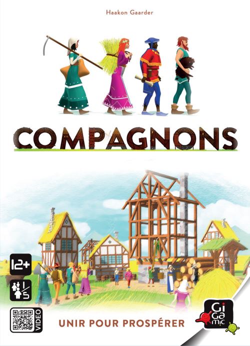 Jeu d’ambiance Gigamic Compagnons