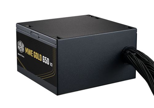 Alimentation PC non modulaire Cooler Master MWE V3 650W 80 PLUS Gold noir