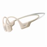 Casque audio sans fil Bluetooth Shokz OpenRun Pro Mini avec réduction du bruit Beige