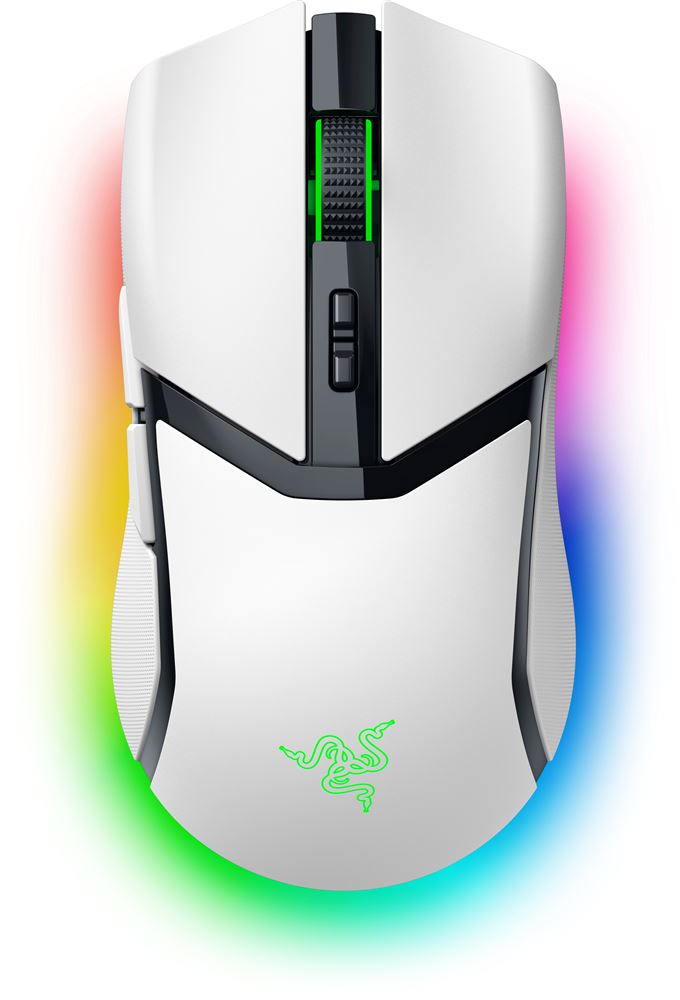 EPOMAKER Click Souris Pour Jeux Inalambrique, Taux De Sondage 8KHz, Capteur Optique Ultimate PAW3950, 58g Ultraléger, DPI Réglable Jusqu'à 42000, 500mAh, Boutons Programmables Pour PC/Mac/Linux(Blanc