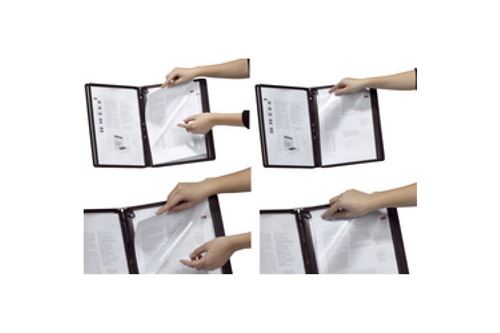 Durable Transparent Plaque Pochette Function, A4,