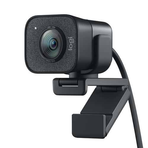 Webcam pour streaming Logitech StreamCam USB-C, Vidéo Verticale Full HD 1080p Noir