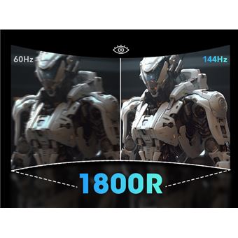 Ecran PC Gaming Koorui 27E6QC 27" Incurvé QHD Gris
